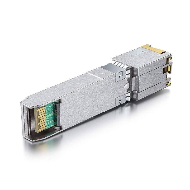 HYFIBER 10Gb SFP+ RJ45 Module, 10Gbase-T Ethernet SFP+ Copper Transceiver Support 10G/5G/2.5G/1.25G, Compatible with Cisco SFP-10G-T-S,Ubiquiti UF-RJ45-10G, UniFi, TP-Link, Meraki, MikroTik, 30m - Image 4